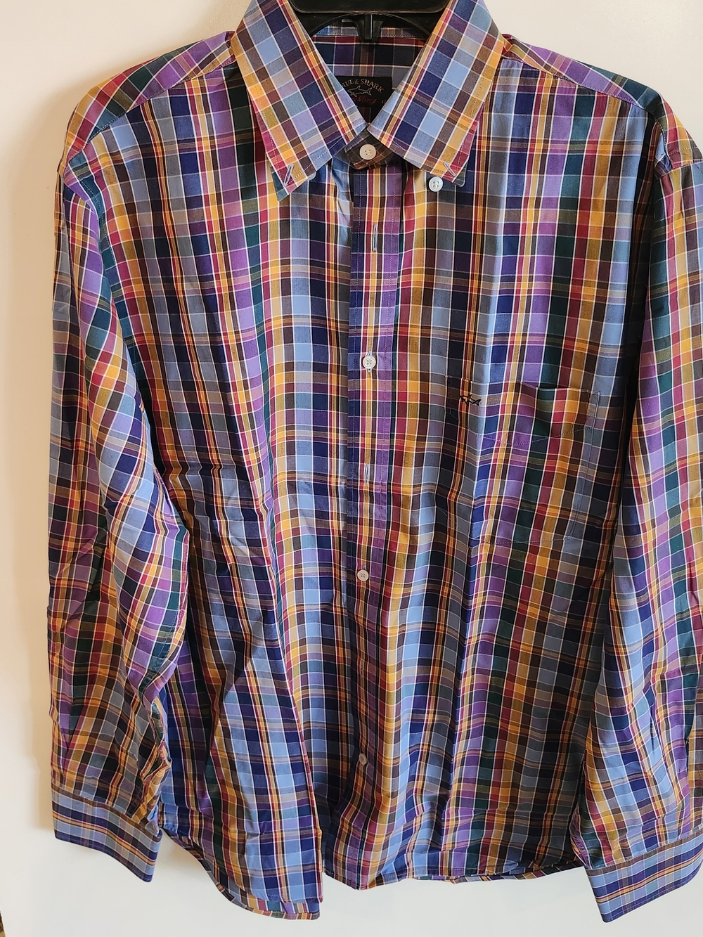 Paul & Shark Multicolor Plaid Button-Down Shirt